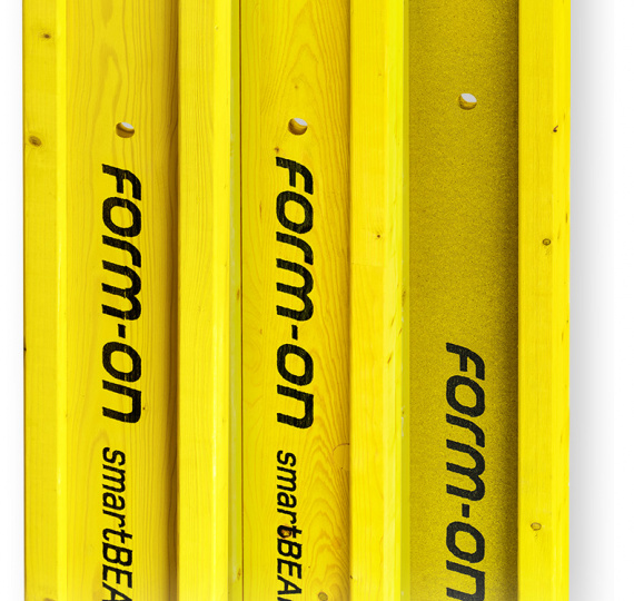 Form-on formwork beam portfolio
