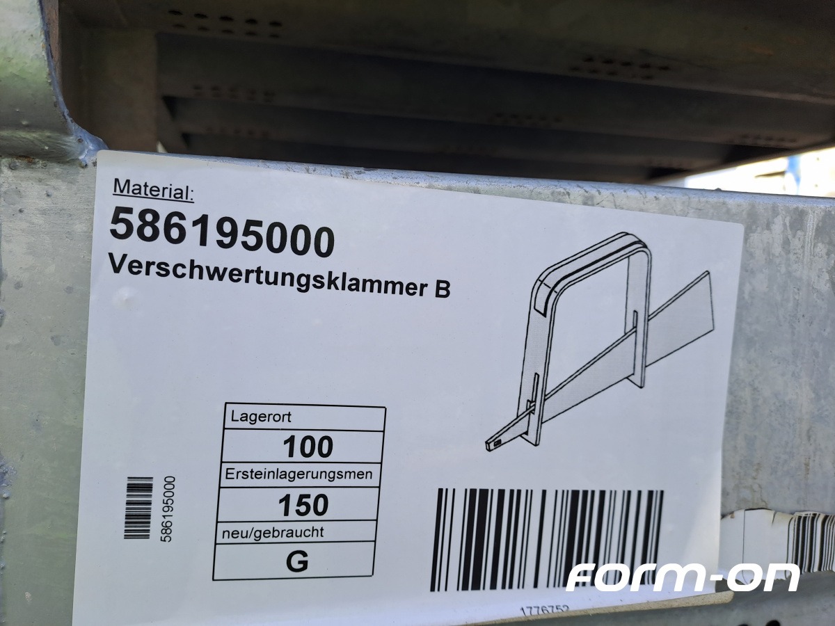 Doka Bracing clamps B Package 44166E Formon