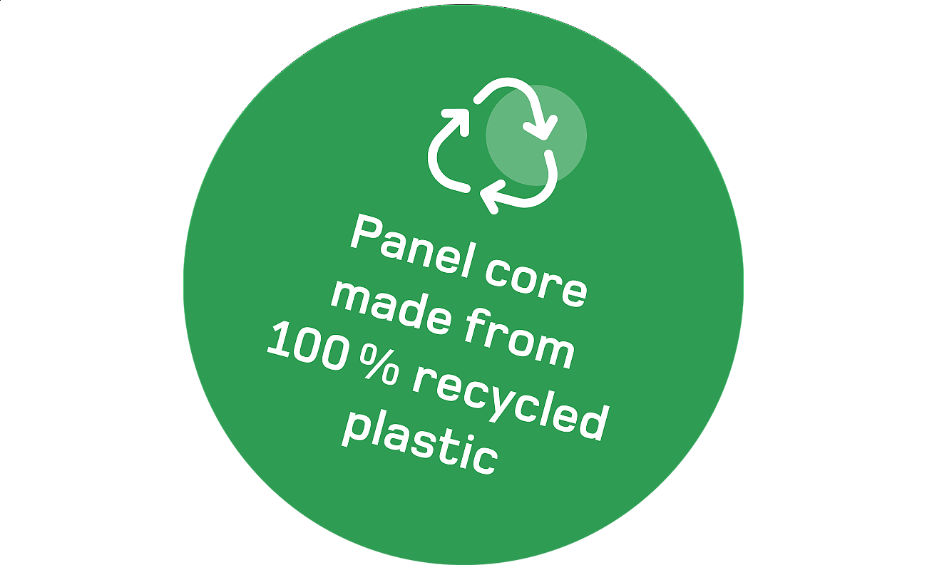talleas 100% recycled