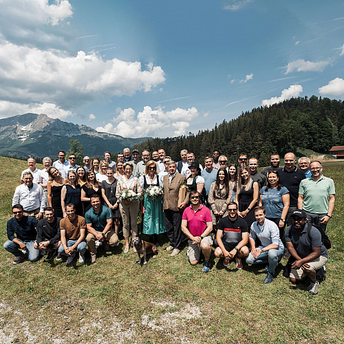 Form-on Team mit Eigentümer Familie Umdasch